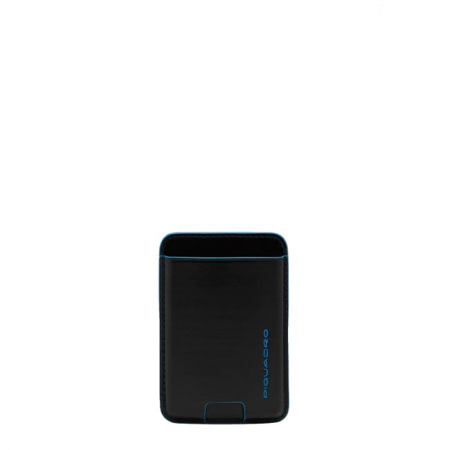 Piquadro Porta carte Blue Square MagSafe® Nero - 1