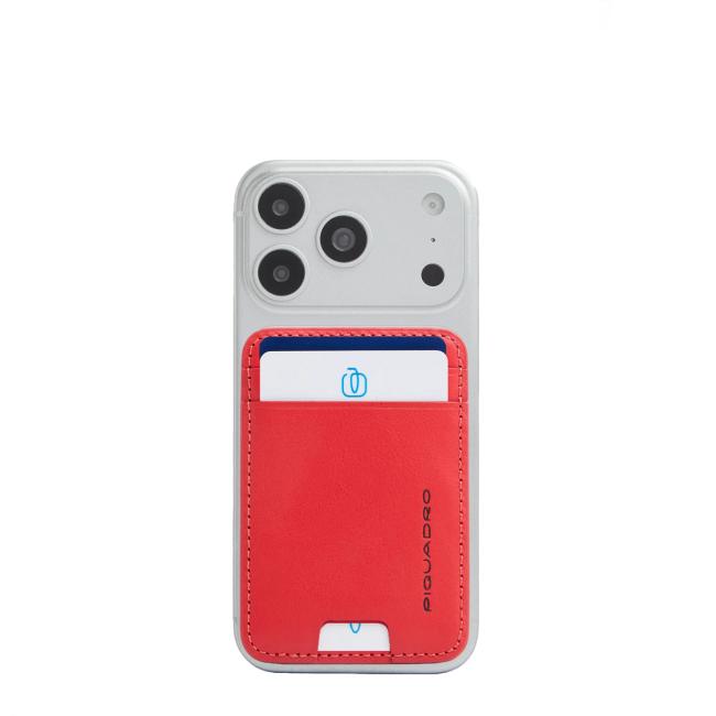 Piquadro Porta carte MagSafe® Arancione - 3