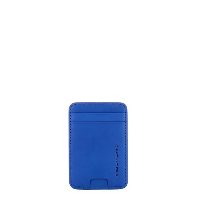 Piquadro Porta carte MagSafe® Blu - 1