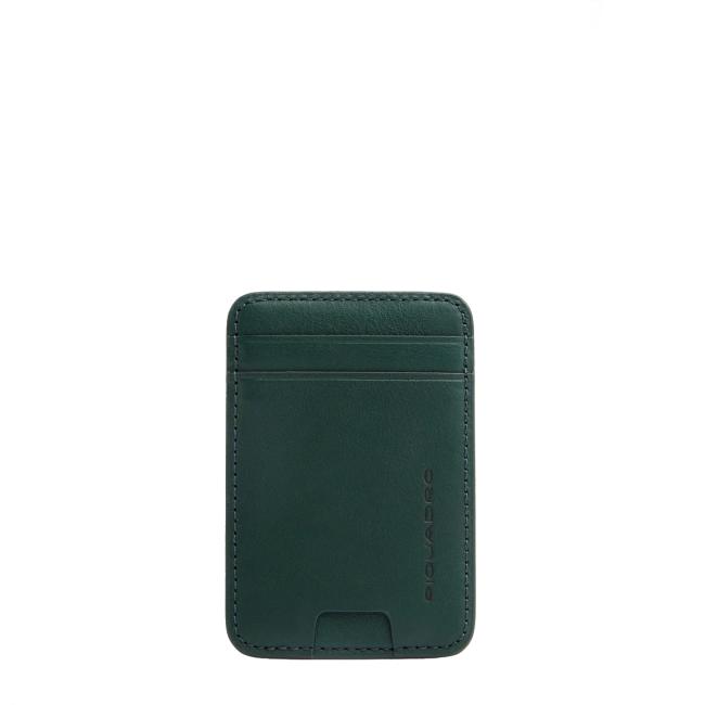 Piquadro Porta carte MagSafe® Verde - 1