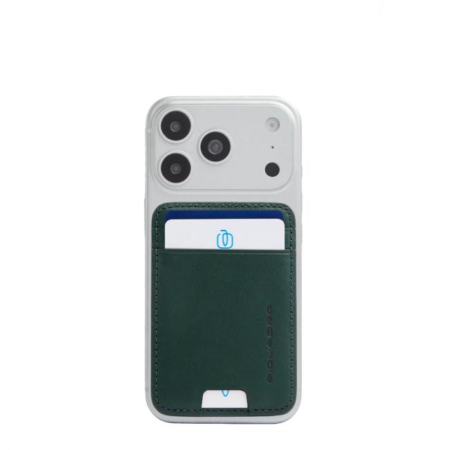 Piquadro Porta carte MagSafe® Verde - 3
