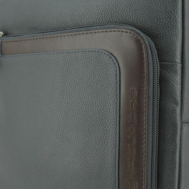 Piquadro Umhängetasche, Stylische Herren-Umhängetasche Blau Mit Verstellbarem Schultergurt S0idp0co