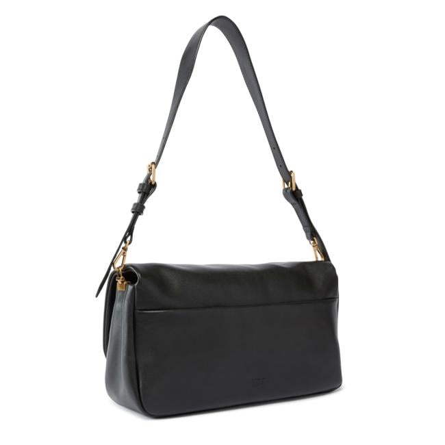 Pinko Tracolla media Love Bag Click Soft Horizontal Nero Antique Gold - 2
