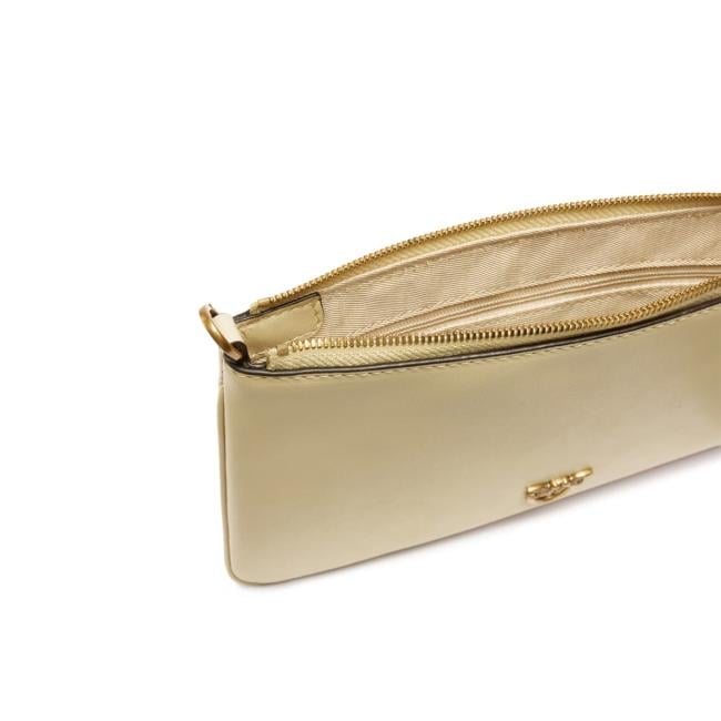 Pinko Pochette Flat Classic Giallo Vaniglia Antique Gold - 4