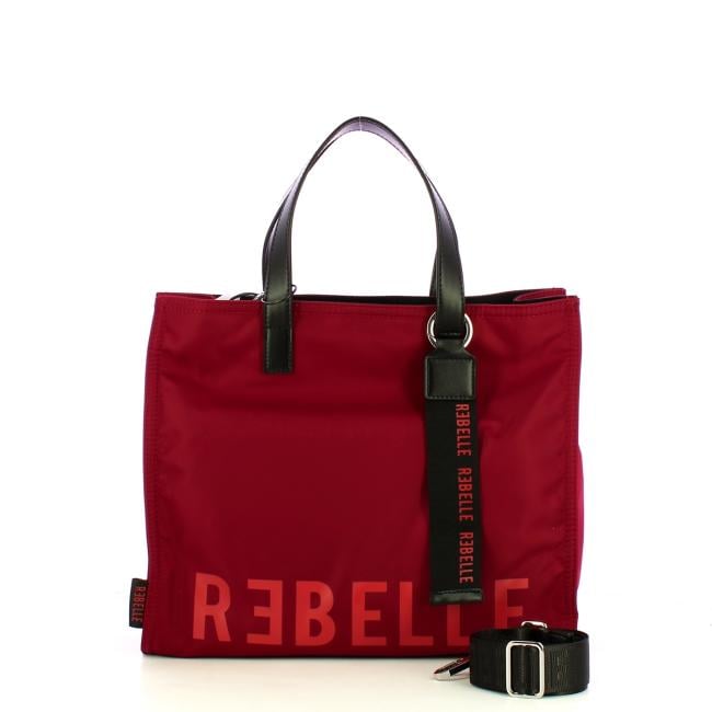 Rebelle Borsa a mano Electra Nylon Oxblood - 4
