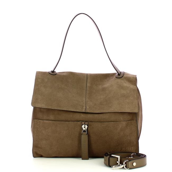 Rebelle Borsa a spalla Clio camoscio Creta - 4