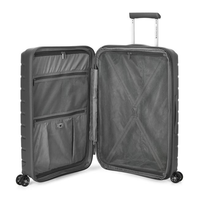 Trolley Medio Espandibile B-Flying 68 cm Antracite