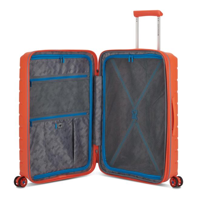 Roncato Trolley Medio Espandibile B-Flying 68 cm Arancio Brillante - 4