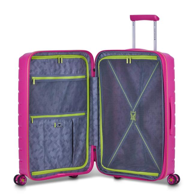 Roncato Trolley Medio Espandibile B-Flying 68 cm Fucsia - 4