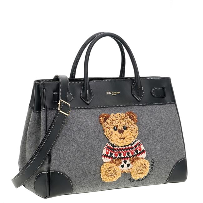 RUMA Marvin Love Tote Grey - 2