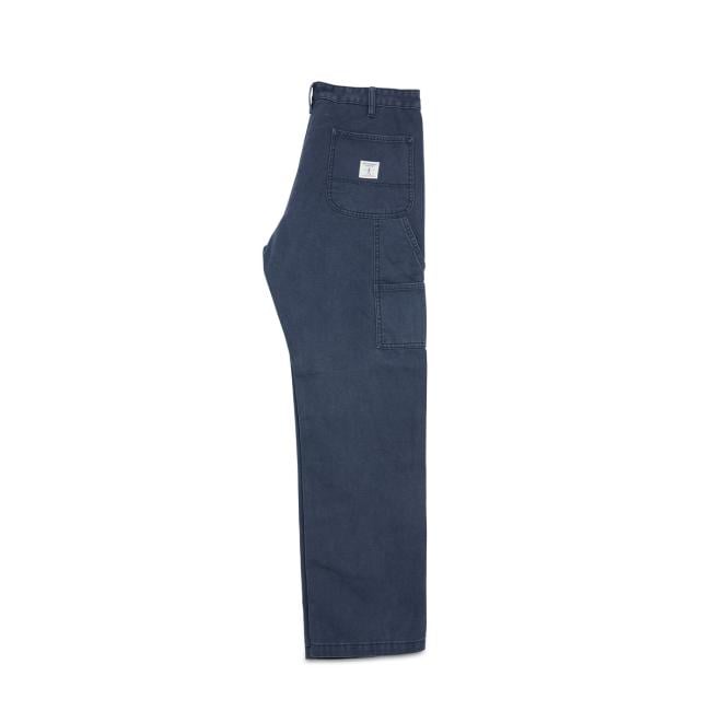 Roy Roger's Pantaloni Steatement in canvas French Blue - 2
