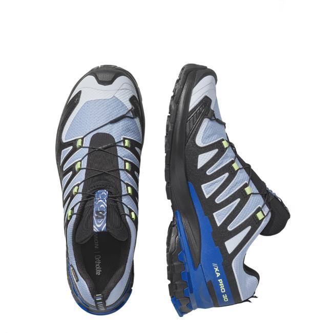 Salomon Scarpa XA Pro 3D V9 Gore-Tex Storm Icon Black/Brunnera Blue/Surf The Web - 3