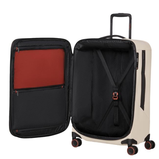 Samsonite Trolley Medio Glazed Spinner 67 cm Exp. - 3