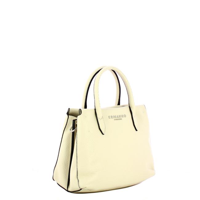Ermanno Firenze Tote bag Aria media Ivory - 2