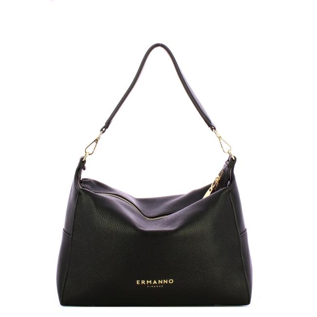 Ermanno Firenze Hobo bag Victoria piccola Black - 1