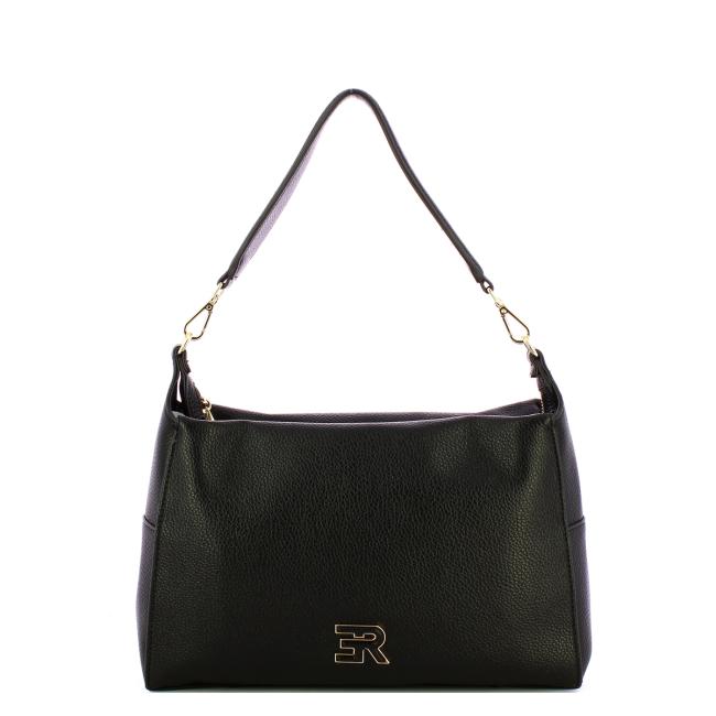 Ermanno Firenze Hobo bag Victoria piccola Black - 3