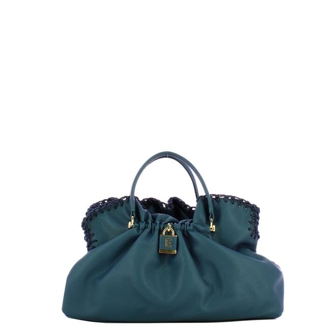 Ermanno Firenze Octavia tote bag Petrol - 1