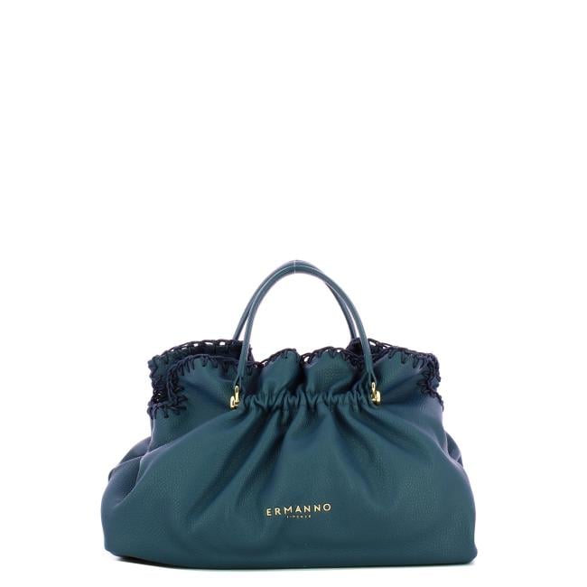 Ermanno Firenze Octavia tote bag Petrol - 3