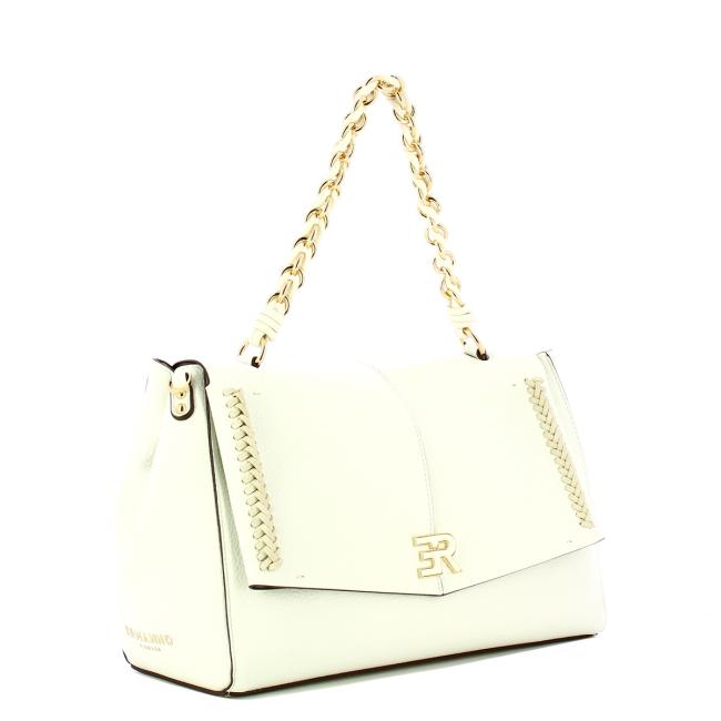Ermanno Firenze Eba Large Flap White - 2