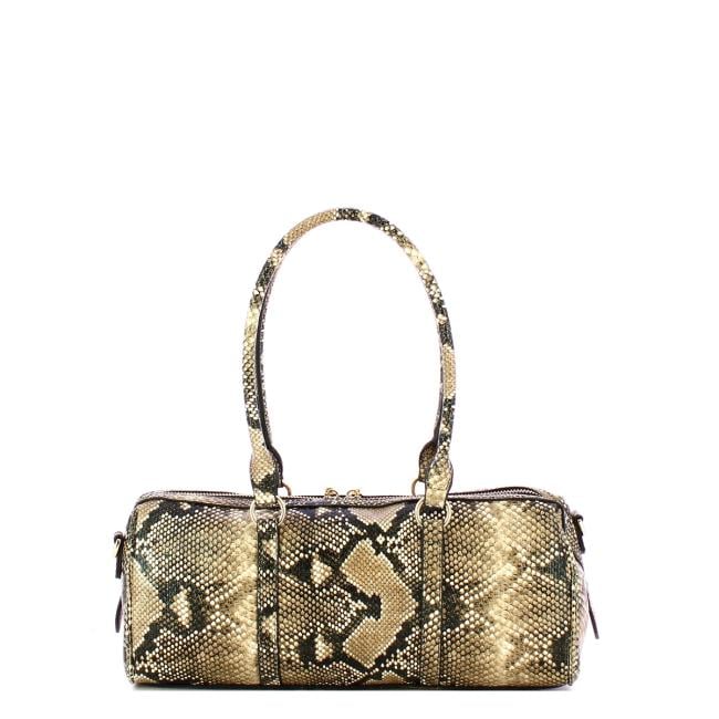Ermanno Firenze Brianna Python bowling bag Beige - 12402200 3 - 3