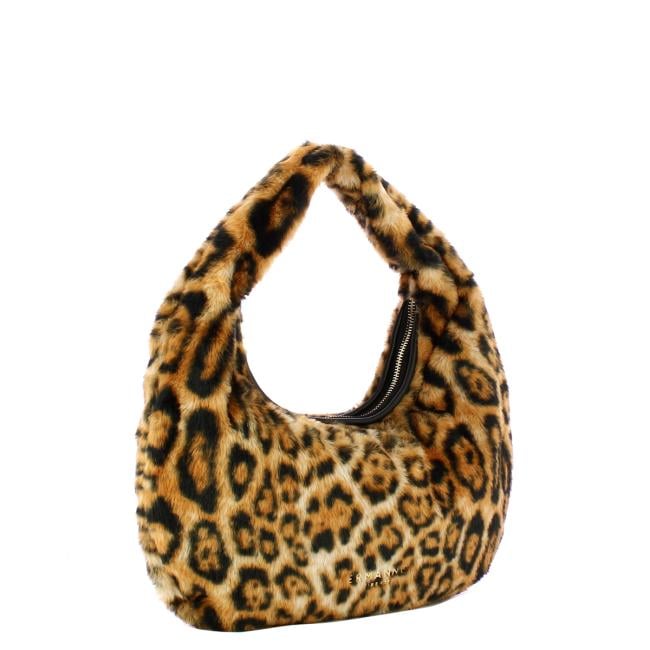 Ermanno Firenze Brianna Leopard Fur hobo bag - 12402212 3203 - 2