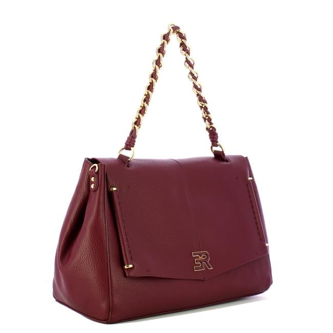 Ermanno Firenze EBA27 large flap bag Eggplant - 12402223 4205 - 2