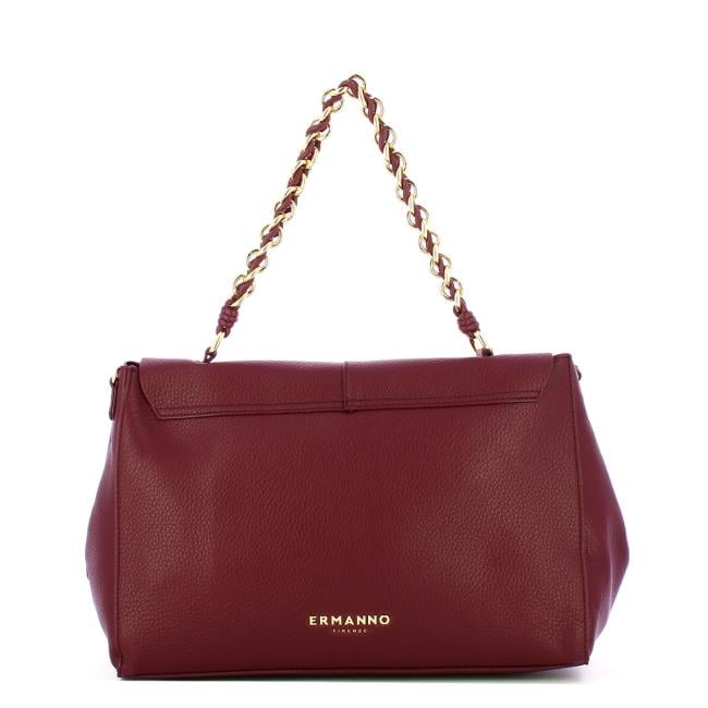 Ermanno Firenze EBA27 large flap bag Eggplant - 12402223 4205 - 3