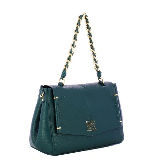 Ermanno Firenze EBA27 medium flap bag Teal - 12402224 4192 - 2