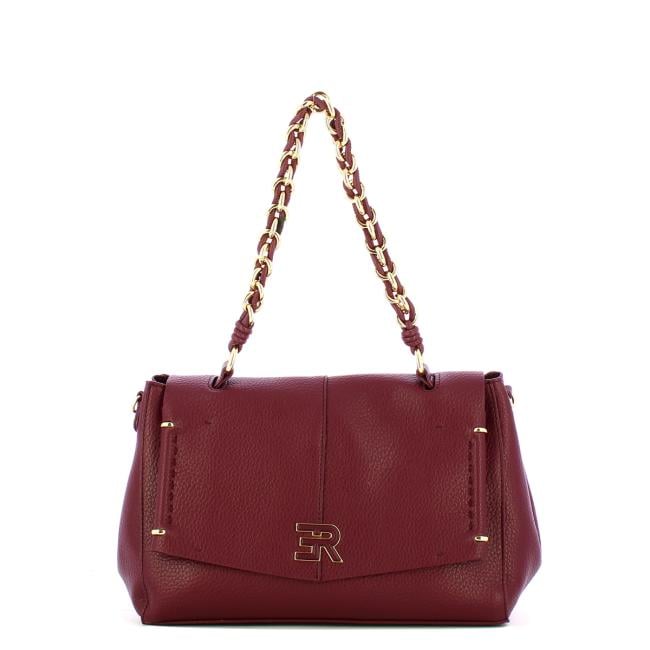 Ermanno Firenze EBA27  medium flap bag Eggplant - 12402224 4205 - 1