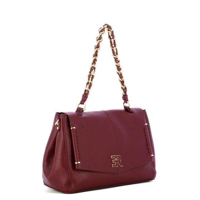 Ermanno Firenze EBA27  medium flap bag Eggplant - 12402224 4205 - 2