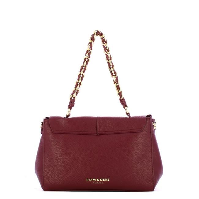 Ermanno Firenze EBA27  medium flap bag Eggplant - 12402224 4205 - 3
