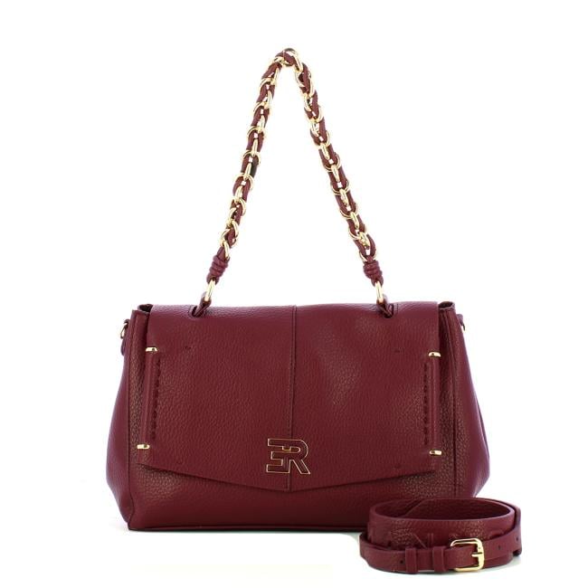Ermanno Firenze EBA27  medium flap bag Eggplant - 12402224 4205 - 4