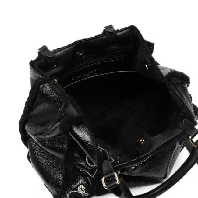 Ermanno Firenze Barbara Shiny tote piccola Black - 12402249 293 - 5