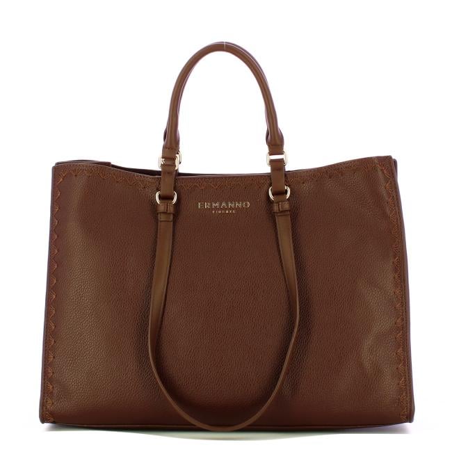 Ermanno Firenze Barbara tote grande Dark Brown - 12402250 2259 - 1
