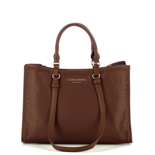 Ermanno Firenze Barbara tote piccola Dark Brown - 12402251 2259 - 1