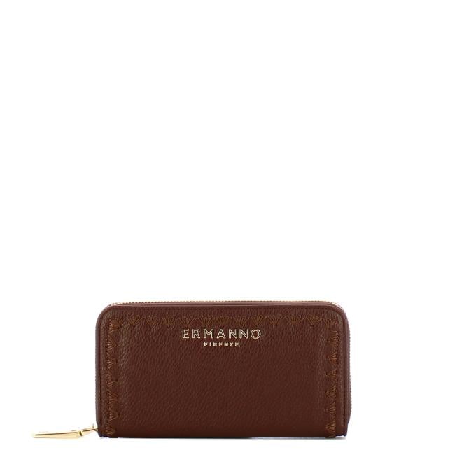 Ermanno Firenze Barbara portafoglio grande Dark Brown - 12600438 2259 - 1