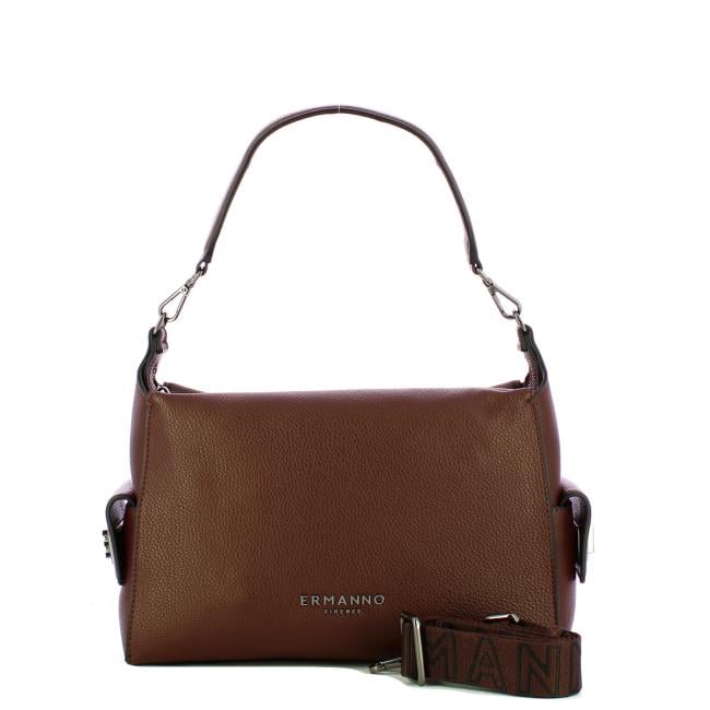 Ermanno Firenze Belinda hobo piccola Dark Brown - 12402258 2259 - 4