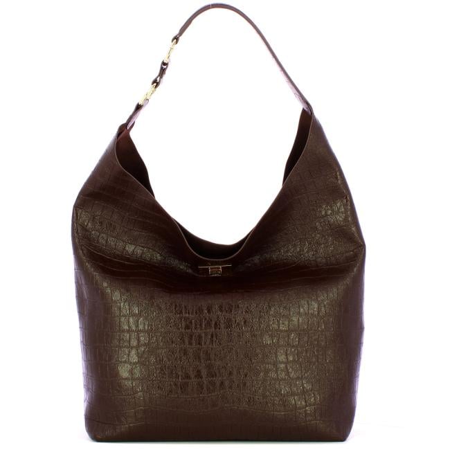 Ermanno Firenze Benjamin hobo bag grande Dark Brown - 12402268 2259 - 1
