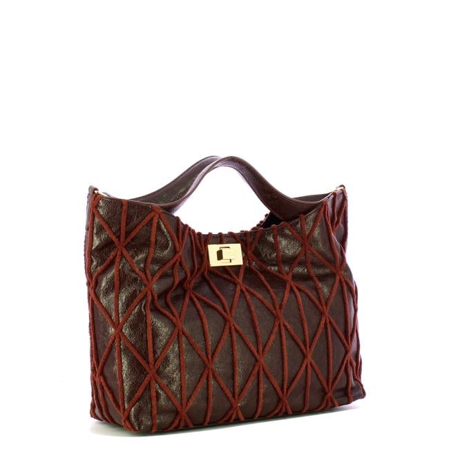 Ermanno Firenze Belen borsa a mano Dark Brown - 12402319 2765 - 2