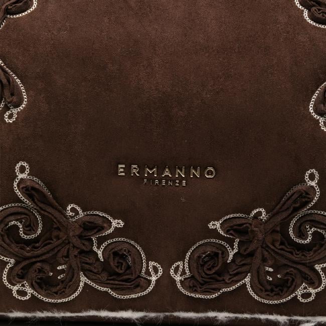 Ermanno Firenze Barbara Shirling tote grande Dark Brown - 12402297 2259 - 4