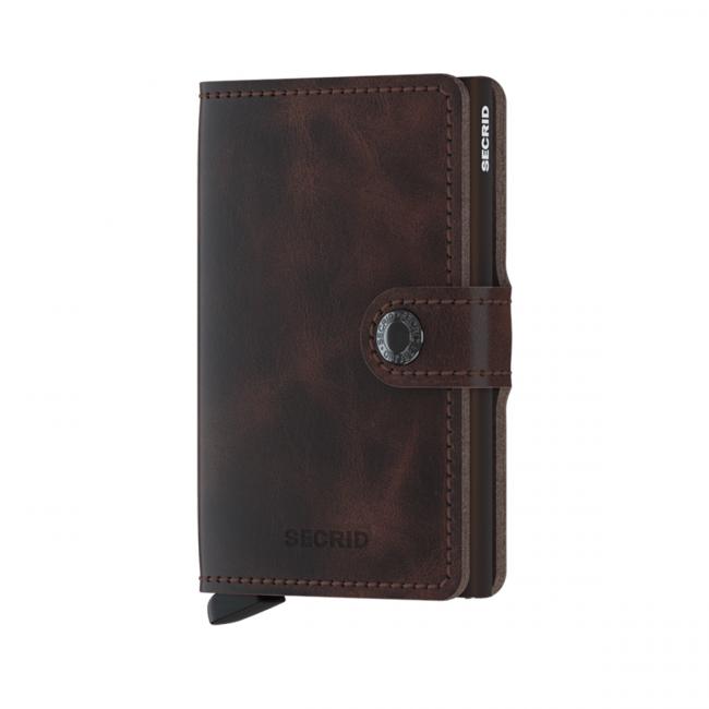 Secrid Miniwallet Vintage RFID Chocolate - 1