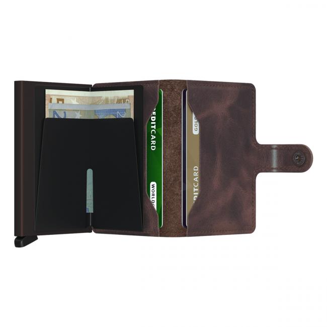 Secrid Miniwallet Vintage RFID Chocolate - 3