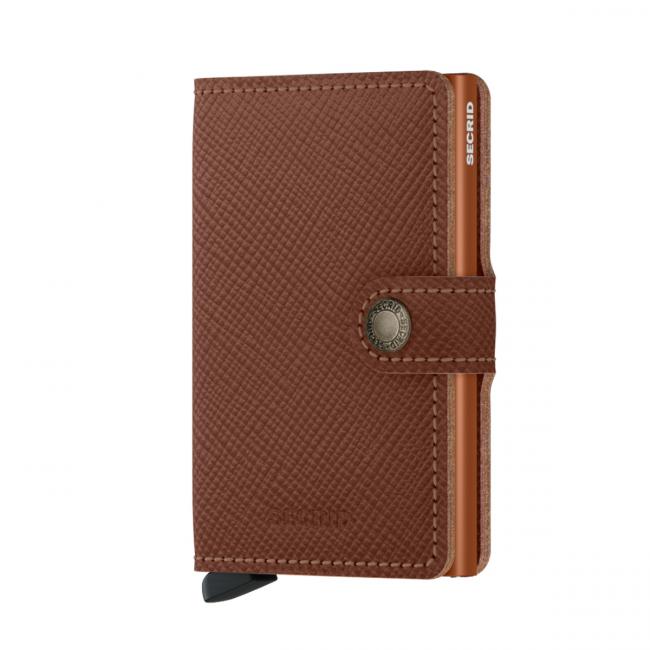 Secrid Miniwallet Saffiano RFID Caramel - 1