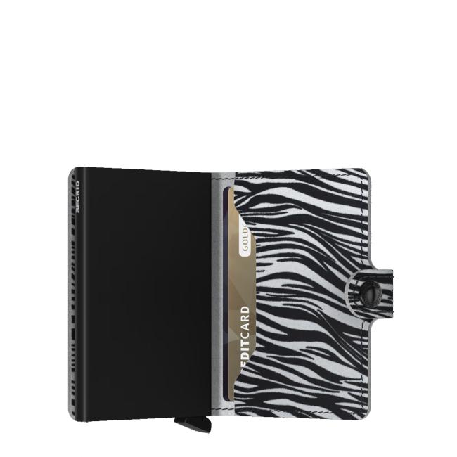 Secrid Miniwallet Zebra Light Grey - 3