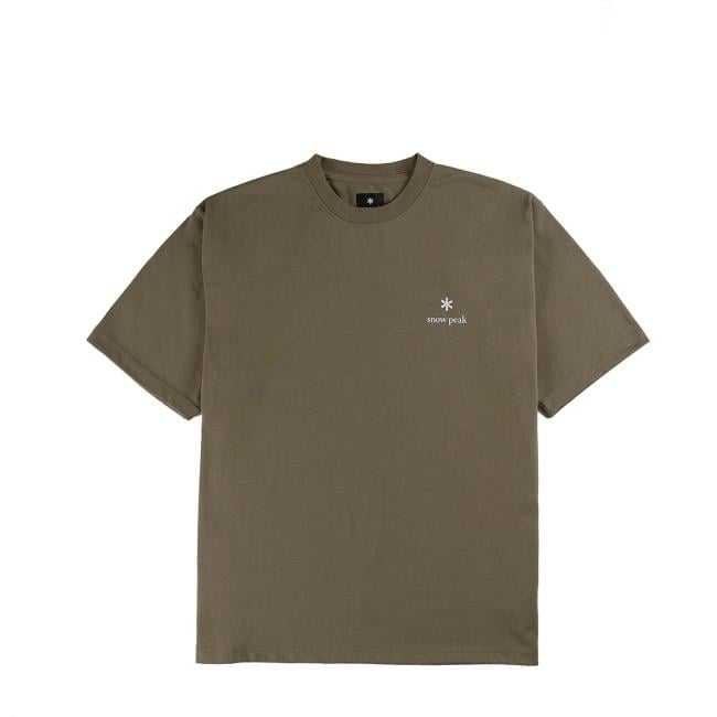 SNOW New Standard Logo T-Shirt Dark Beige - 1