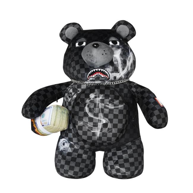 Sprayground Zaino Sip N' Smoke Moneybear Limited Edition - 1