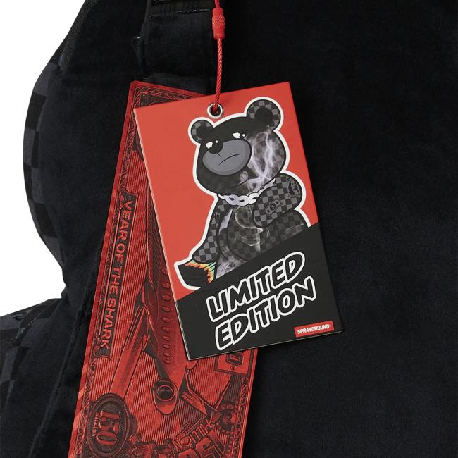 Sprayground Zaino Sip N' Smoke Moneybear Limited Edition - 7