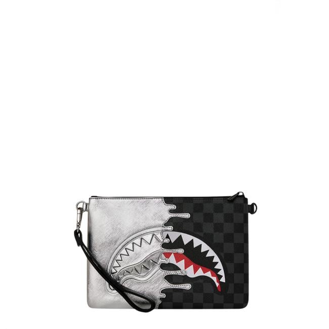 Sprayground Pochette Silver Side Drip Limited Edition - 3