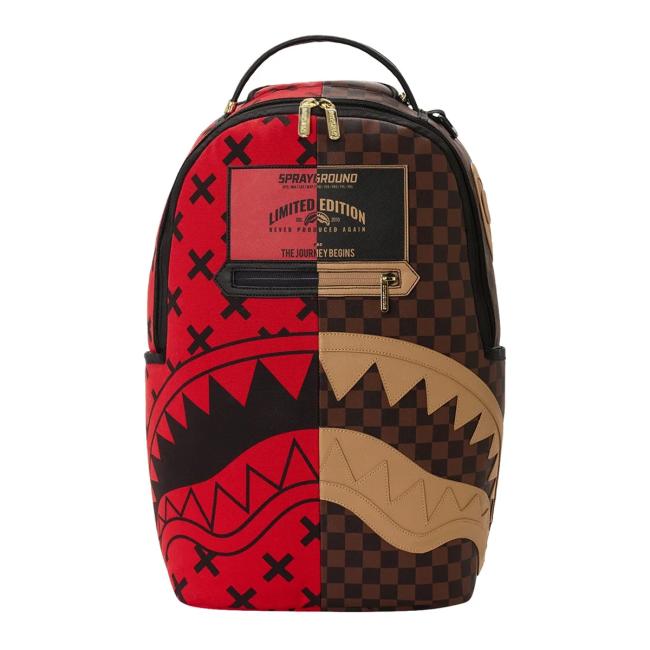 Sprayground Zaino Reverse Half Split Limited Edition - 1