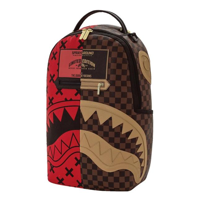 Sprayground Zaino Reverse Half Split Limited Edition - 5